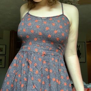 Cool Floral Midi Dress.